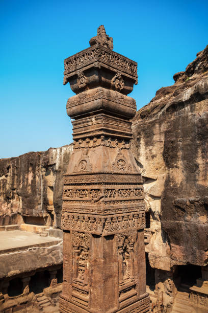 istock Kailasa, Kailash Temple Pillar, Ellora Caves 2149703404