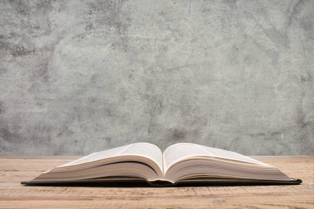 istock open book, books on the gray concrete background. Back to school. Education. Copy space for text. 2149704568