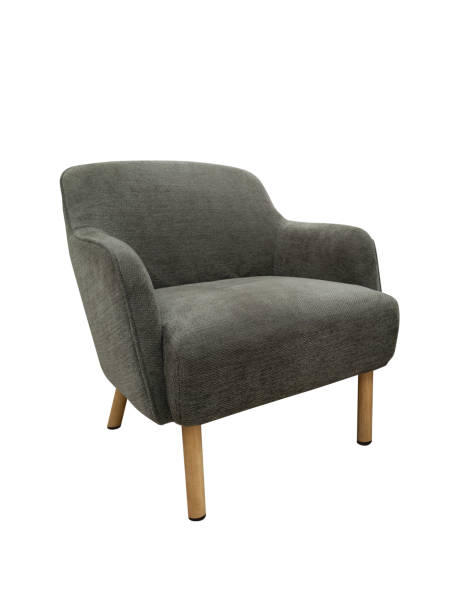 istock Modern leather chair isolated on white background. With clipping path 2149707709