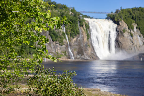 istock Montmorency Falls in Summer, Quebec City, Canada 2149708286