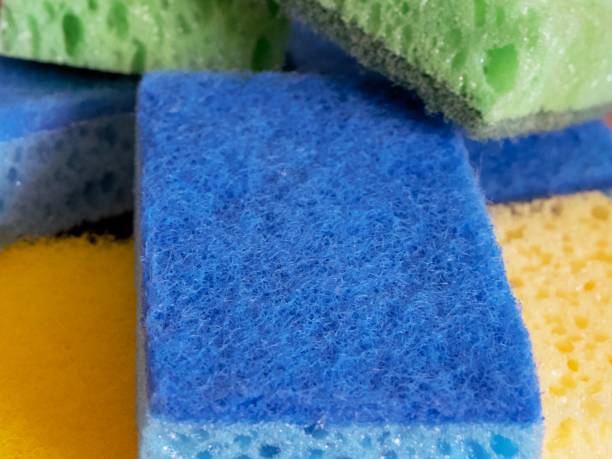 istock A few colorful sponges, a close-up shot. 2149712270