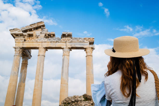 istock Young woman on a world tour 2149713180