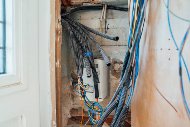 istock Work in progress on the electrical system of an apartment 2149717335