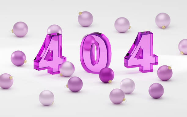 istock Page not found 404 error web page concept design Eco minimal style concrete letters. 3d rendering 2149719757