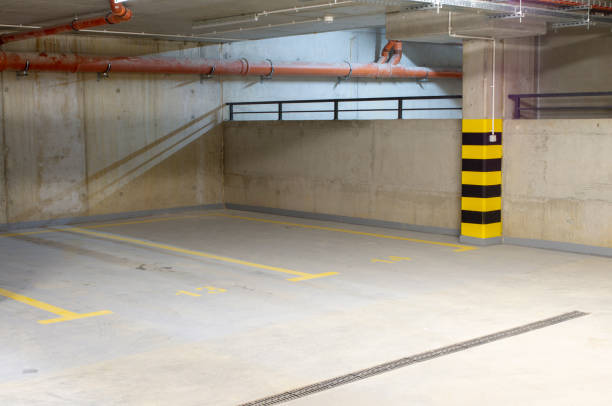 istock Underground car park. Parking spot. 2149722671