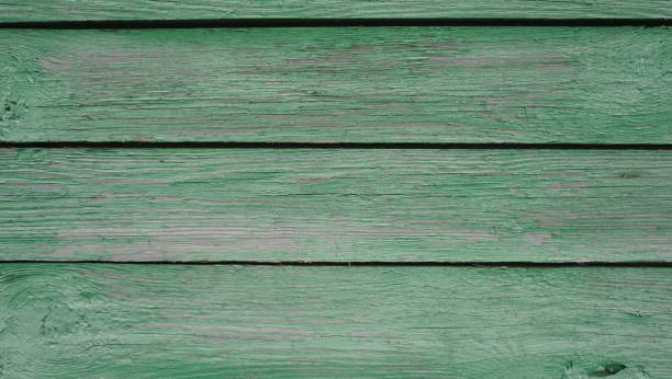 istock Old painted green wooden board background. 2149724017