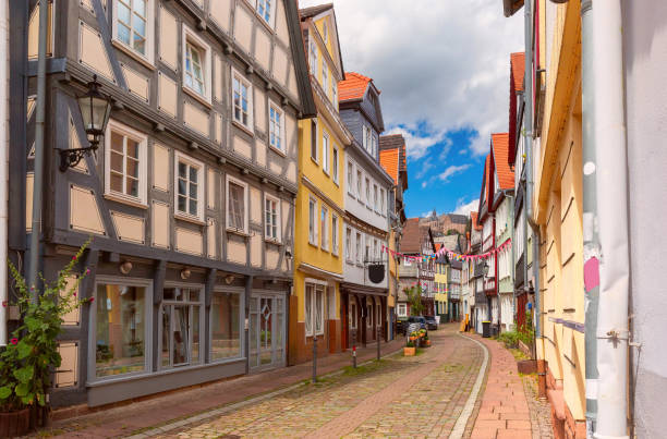 istock Marburg Cobblestone Street, Germany 2149729732