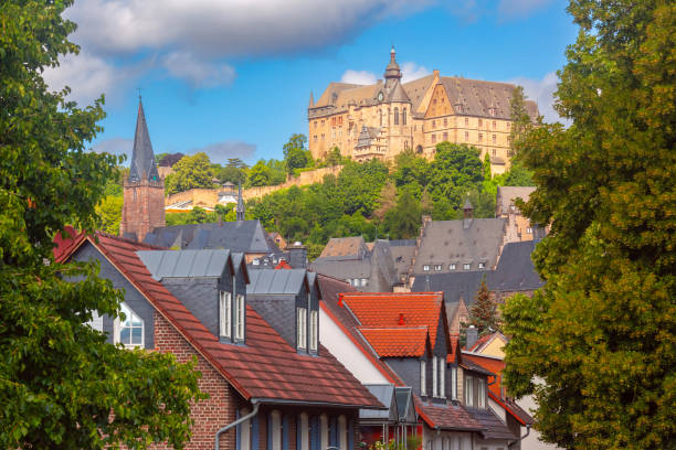 istock Marburg Cobblestone Street, Germany 2149729757