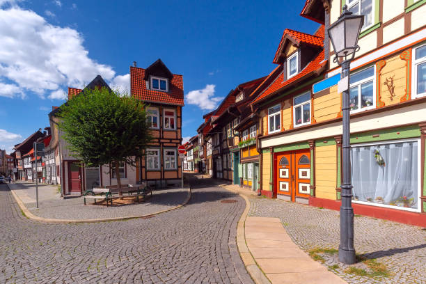 istock Medieval street in Wernigerode, Germany 2149729781