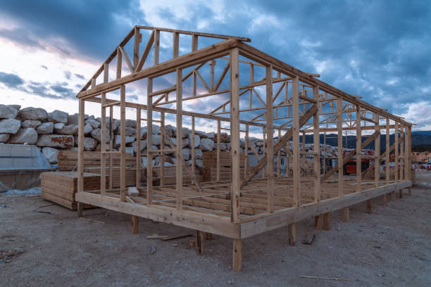 Wood, Balance, Flooring, Exterior, Construction Industry, Lumber, Architectural Column, Pattern, Modern, Window, Worker