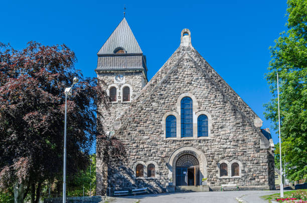 istock Church in Alesund, Norway 2149737439