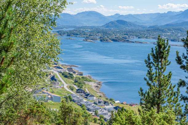 istock Landscape in Alesund, Norway 2149737464