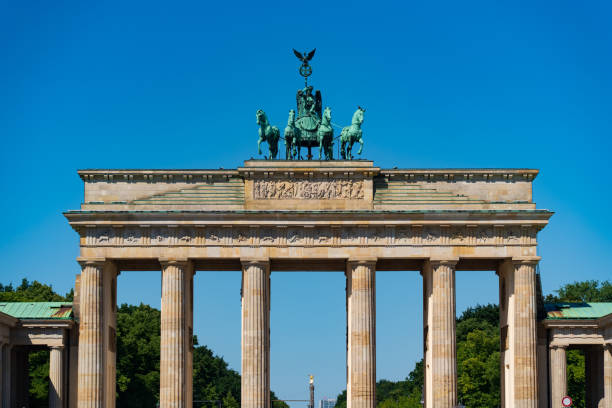 Brandenburg Gate, a monument in Berlin, Germany