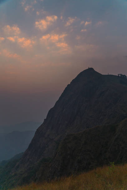istock A mountain with a cloudy sky in the background 2149761420