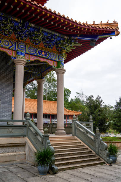 istock A magnificent and exquisite Chinese Buddhist temple hall 2149763039
