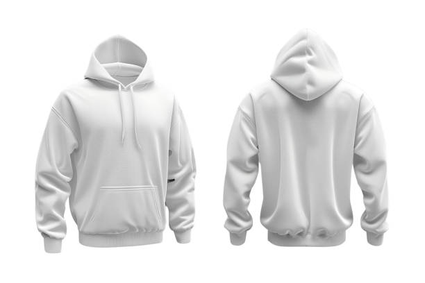 istock Realistic Hoodie Front and Back View 2149765119