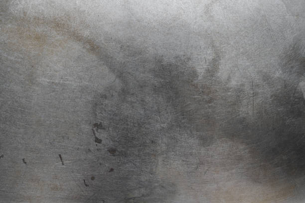 Abstract illustration of a brushed metal texture.