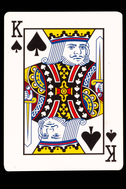 istock card gambling k king spade isolated on white background 2149767490