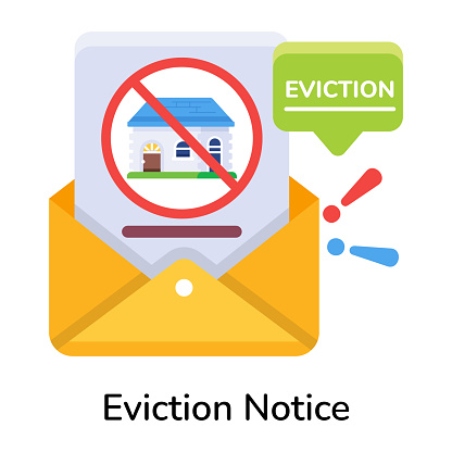 Evicted Image Eviction Notice Stock Illustration - Download Image Now - Architecture ...