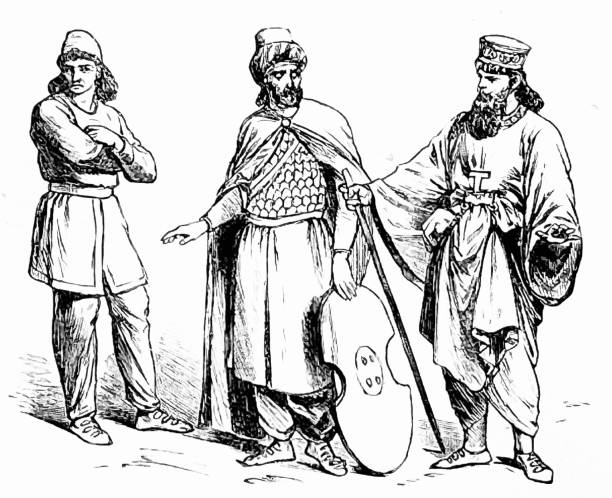 istock Persian in traditional dress, normal, warrior, nobleman 2149782681