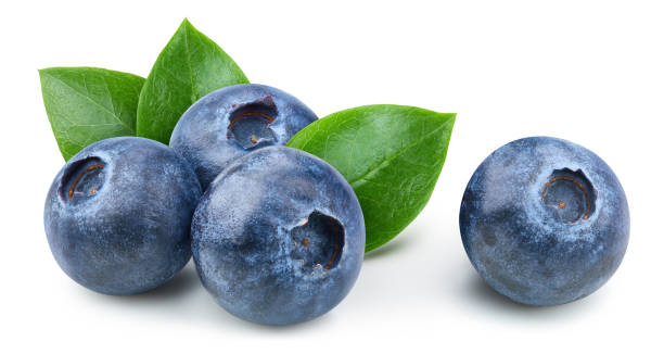 istock Organic blueberry isolated on white background 2149785828
