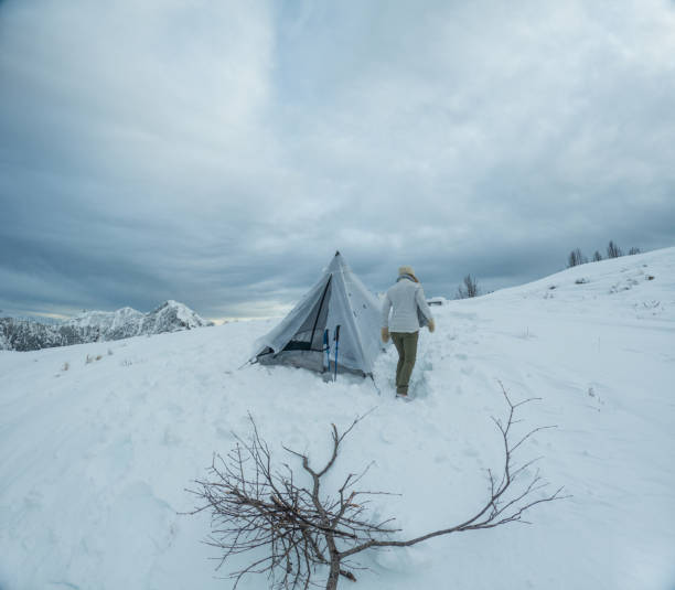istock Winter Camping in the Wild 2149785962