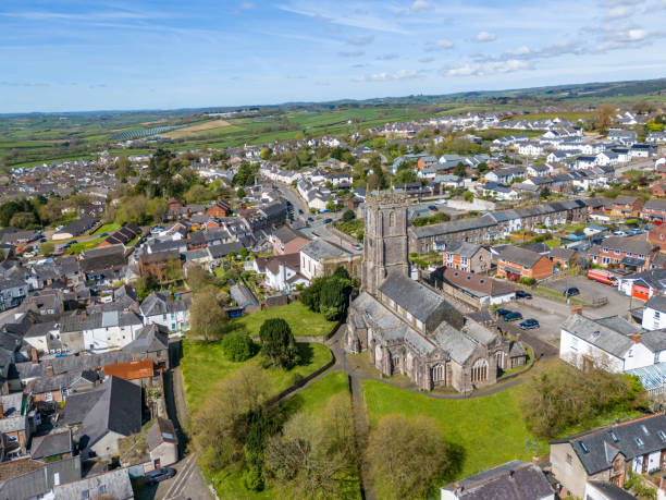 istock South Molton church and wider town 2149789365