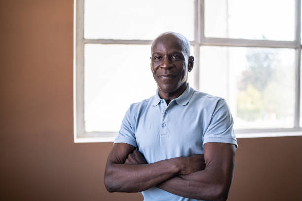 istock Mature African-American man looking seriously at the camera 2149792762