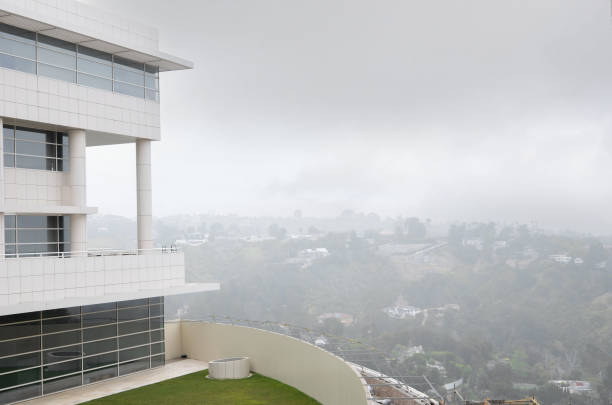 Los Angeles California America May 18, 2023  The Getty Museum is the largest art museum in California. individual architectural elements