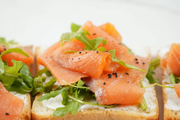 istock Smoked salmon, herbs and hollandaise sauce 2149796592