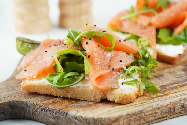 istock Smoked salmon, herbs and hollandaise sauce 2149796607