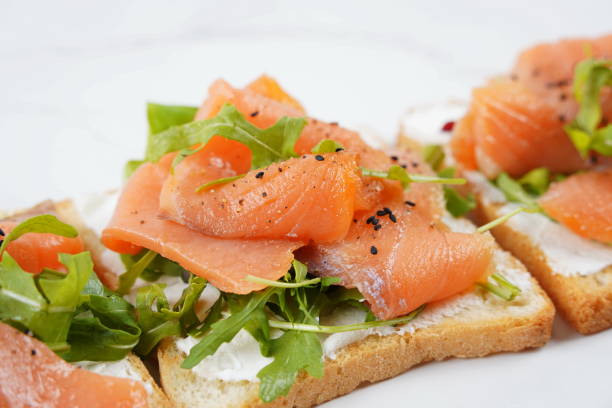 istock Smoked salmon, herbs and hollandaise sauce 2149796650