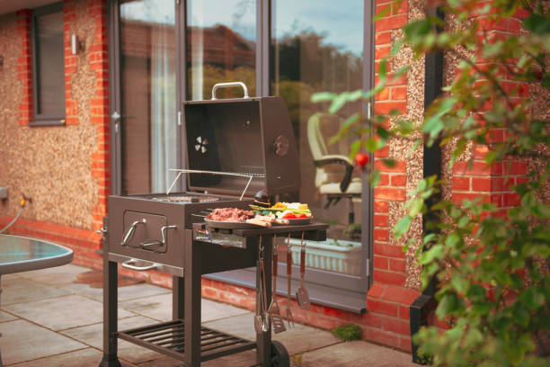 istock cook pork neck meat outdoors 2149796814