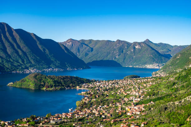 istock Panorama of Lake Como, from Tremezzo. 2149798417