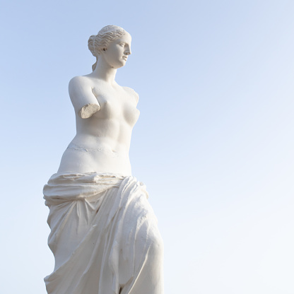 Venus de Milos replica in Milos, Greece