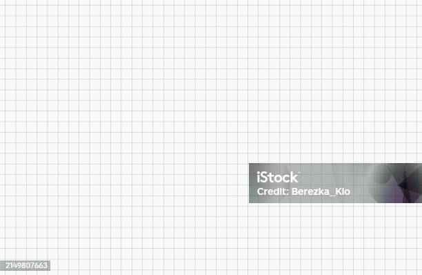 Notebook Grey Checkered Graph Seamless Pattern Editable Stroke Vector ...