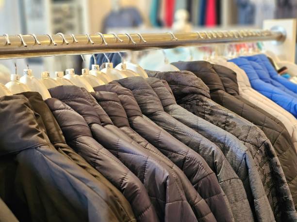 istock Rack of Clothes in a Clothing Store 2149809771