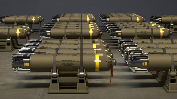 istock Air bombs in the armament depot 2149813209