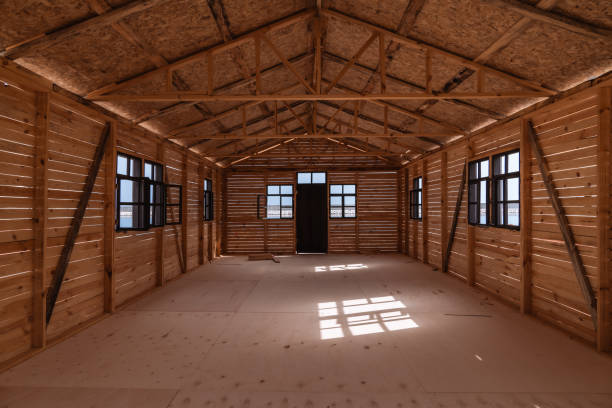 Wood, Balance, Flooring, Exterior, Construction Industry, Lumber, Architectural Column, Pattern, Modern, Window, Worker
