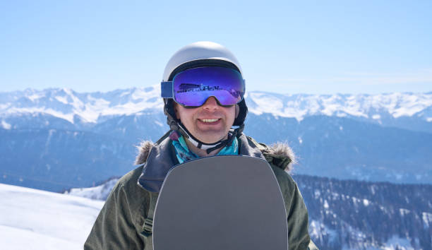 istock Snowboarder in Winter Mountain Landscape 2149819946