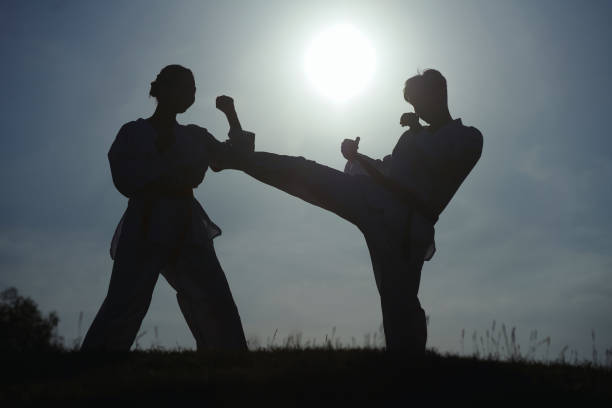 istock Athletes Sparring against Sky 2149822275