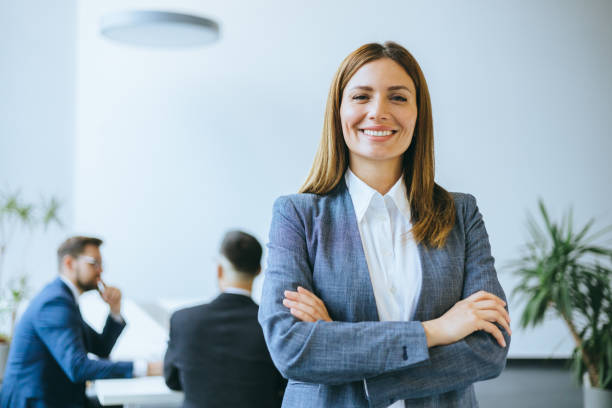 istock Confident Businesswoman in Office 2149824147