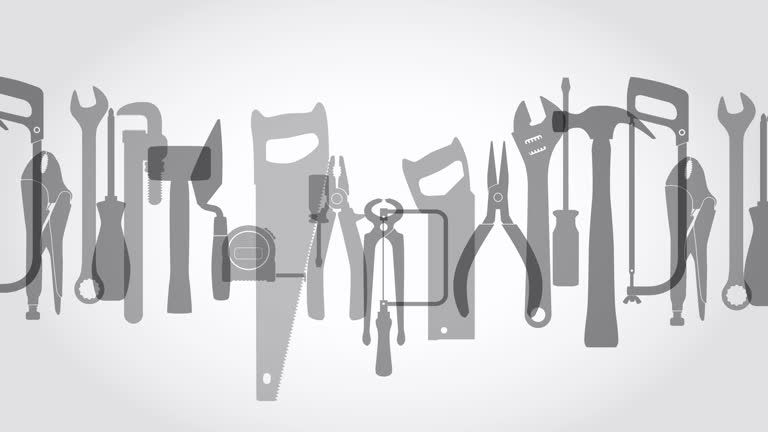 Builders Tools - Black and White