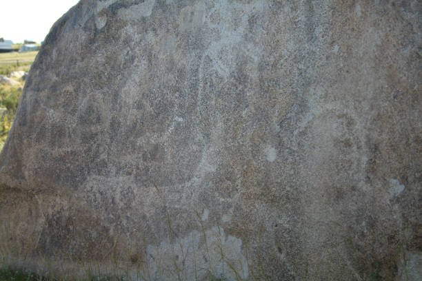 istock Ancient stone carvings at Cholpon Ata 2149827968
