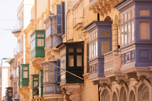 istock Colorful balconies of Valletta 2149835722