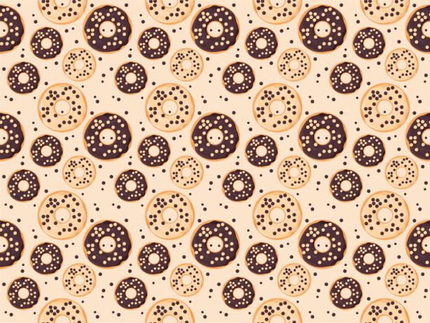 istock donut glaze cartoon vector pastry icon bakery menu illustration sugar baked dessert food summer eat 2149841217
