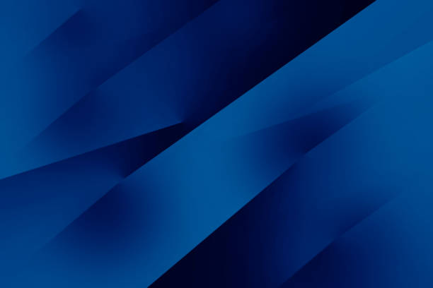 istock Black dark cobalt sapphire blue white abstract modern background. Geometric. Line stripe diagonal angle 3D. Gradient. Light neon bright metal glow. 2149841253