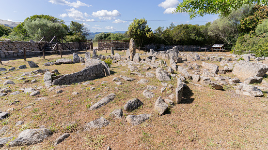 Neolithic necropolis of Li Muri Arzachena - the oldest site in the archaeological of  Sardinia