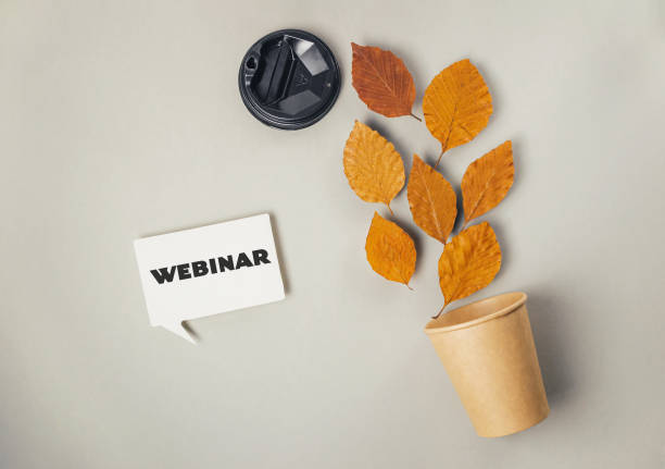 istock A white sign with the word webinar written on it 2149842104
