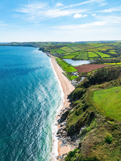istock Drone view of Beesands Torcross Slapton Ley beach, Devon 2149843808